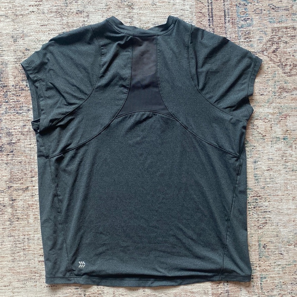 Target grey workout top